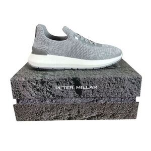 Peter Millar Hyperlight Apollo Sneaker Womens 7.5 Gray Slip On LF23EF11